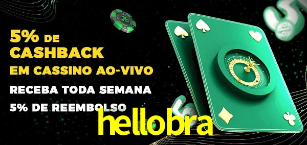 Promoções do cassino ao Vivo hellobra